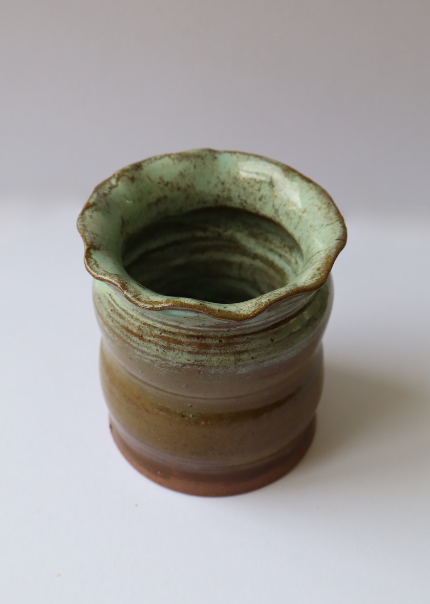 Wavey Rim Vase