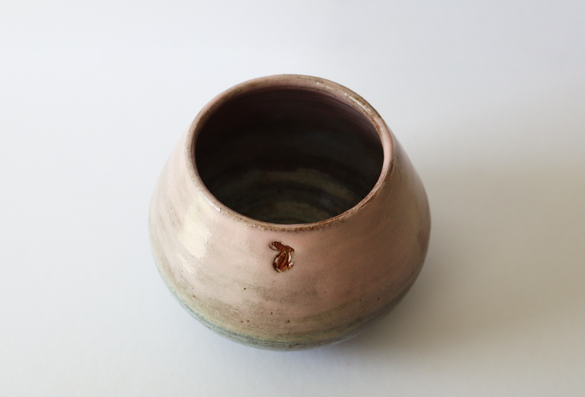 Cotton Candy Stubby Vase