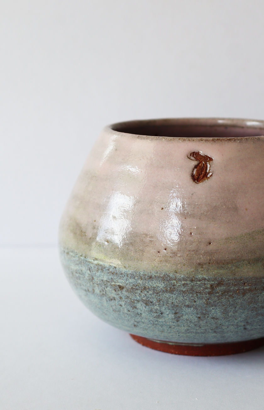 Cotton Candy Stubby Vase