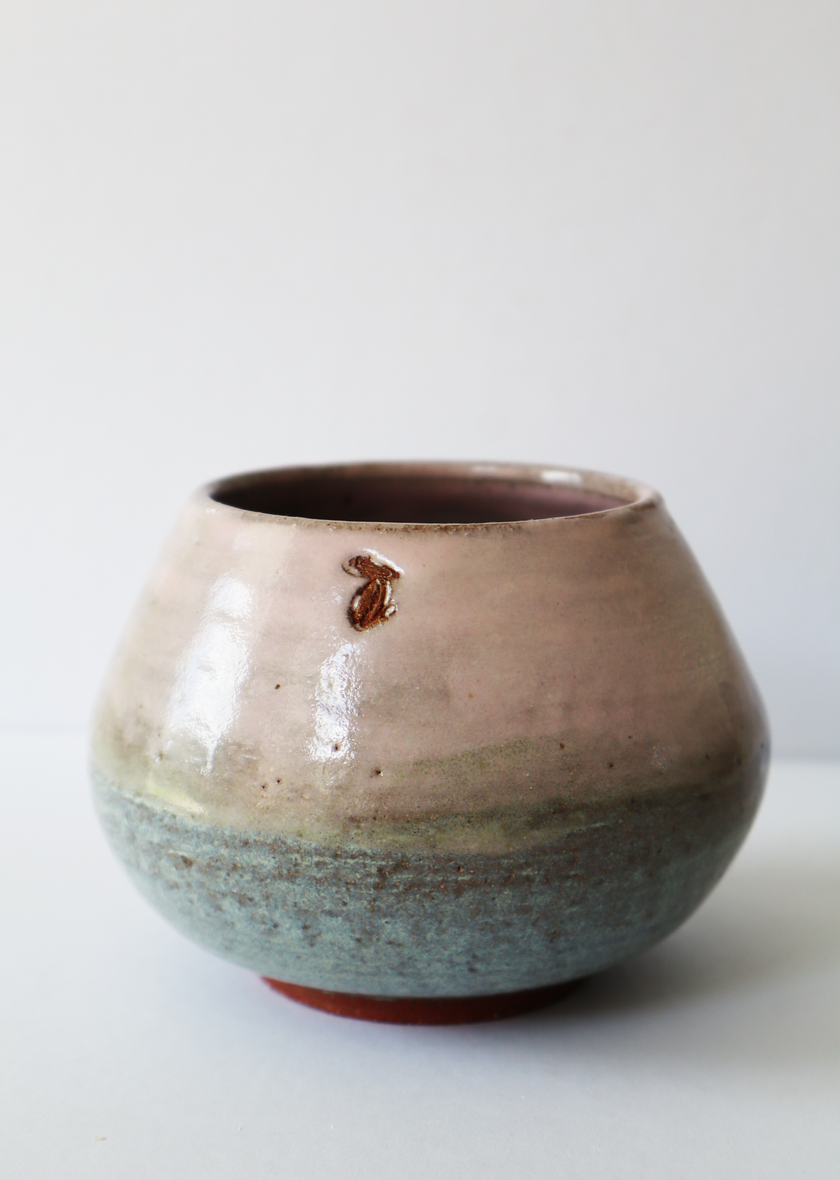 Cotton Candy Stubby Vase